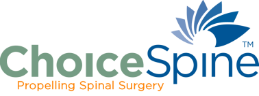 ChoiceSpine logo with tagline and transparent background